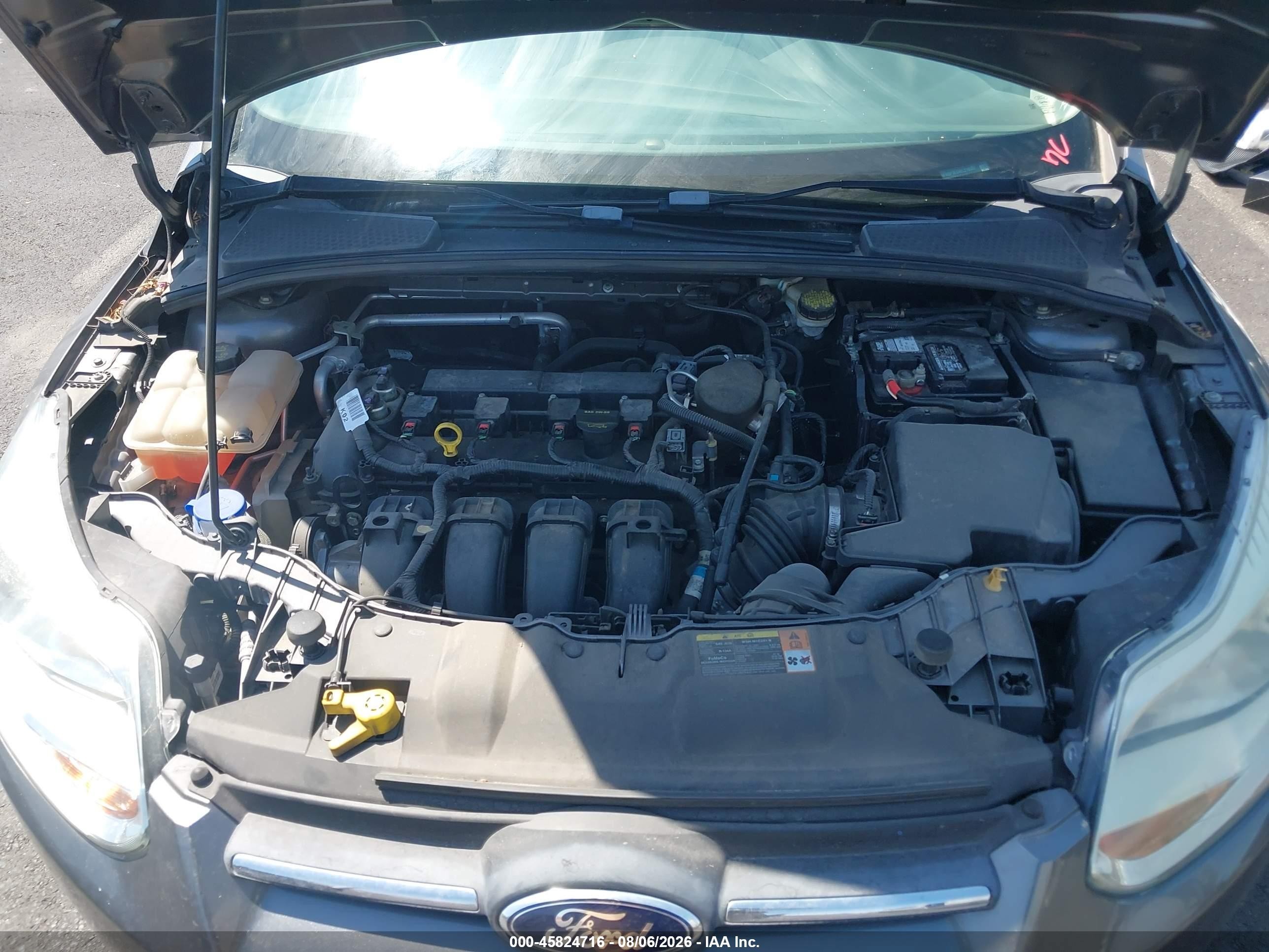 2014 Ford Focus S Gray vin: 1FADP3E24EL219337