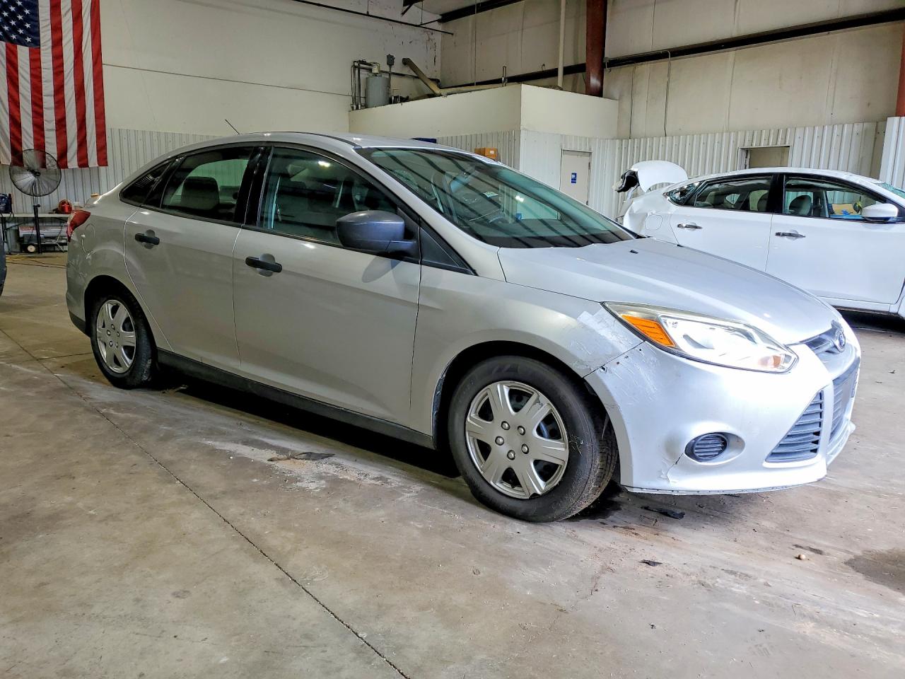 2014 Ford Focus S Silver vin: 1FADP3E24EL351272