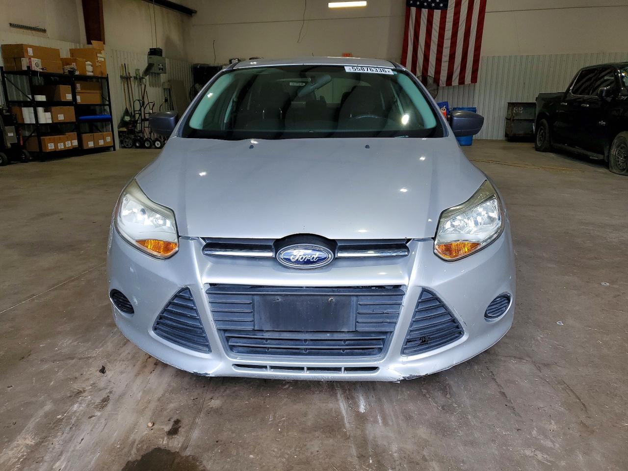 2014 Ford Focus S Silver vin: 1FADP3E24EL351272