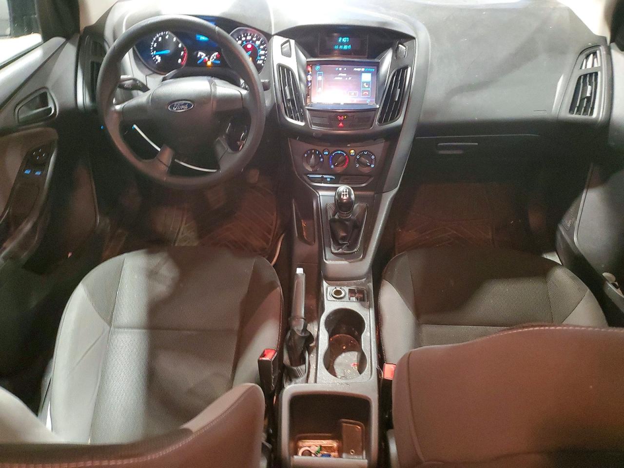 2014 Ford Focus S Gray vin: 1FADP3E24EL376642