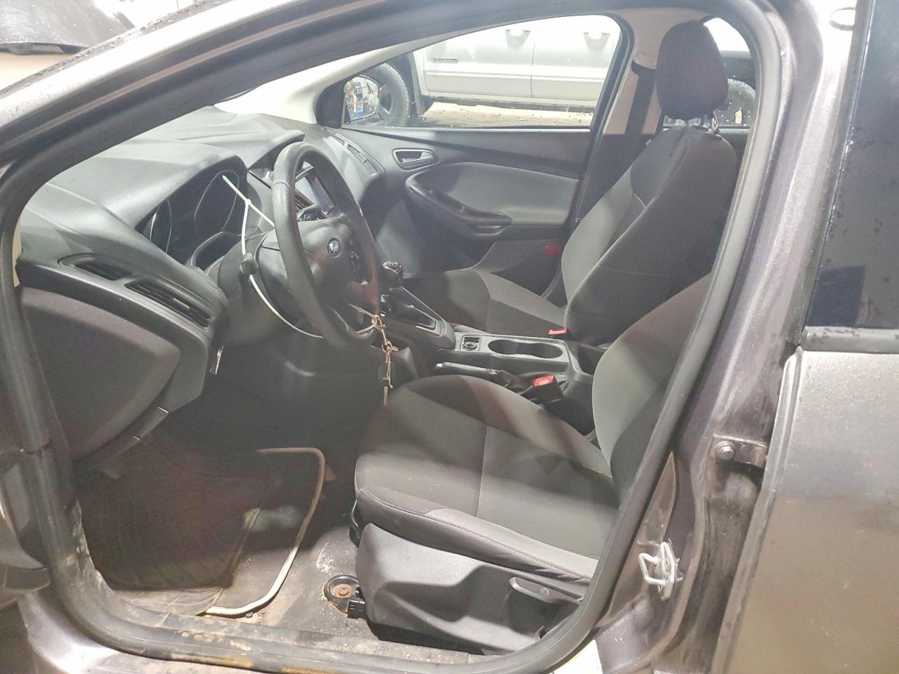 2014 Ford Focus S Gray vin: 1FADP3E24EL376642