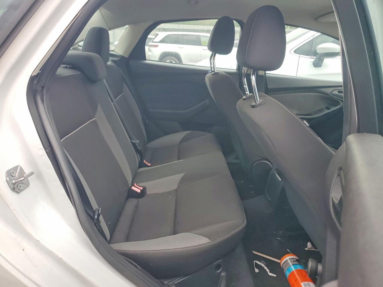 2014 Ford Focus S White vin: 1FADP3E24EL401023