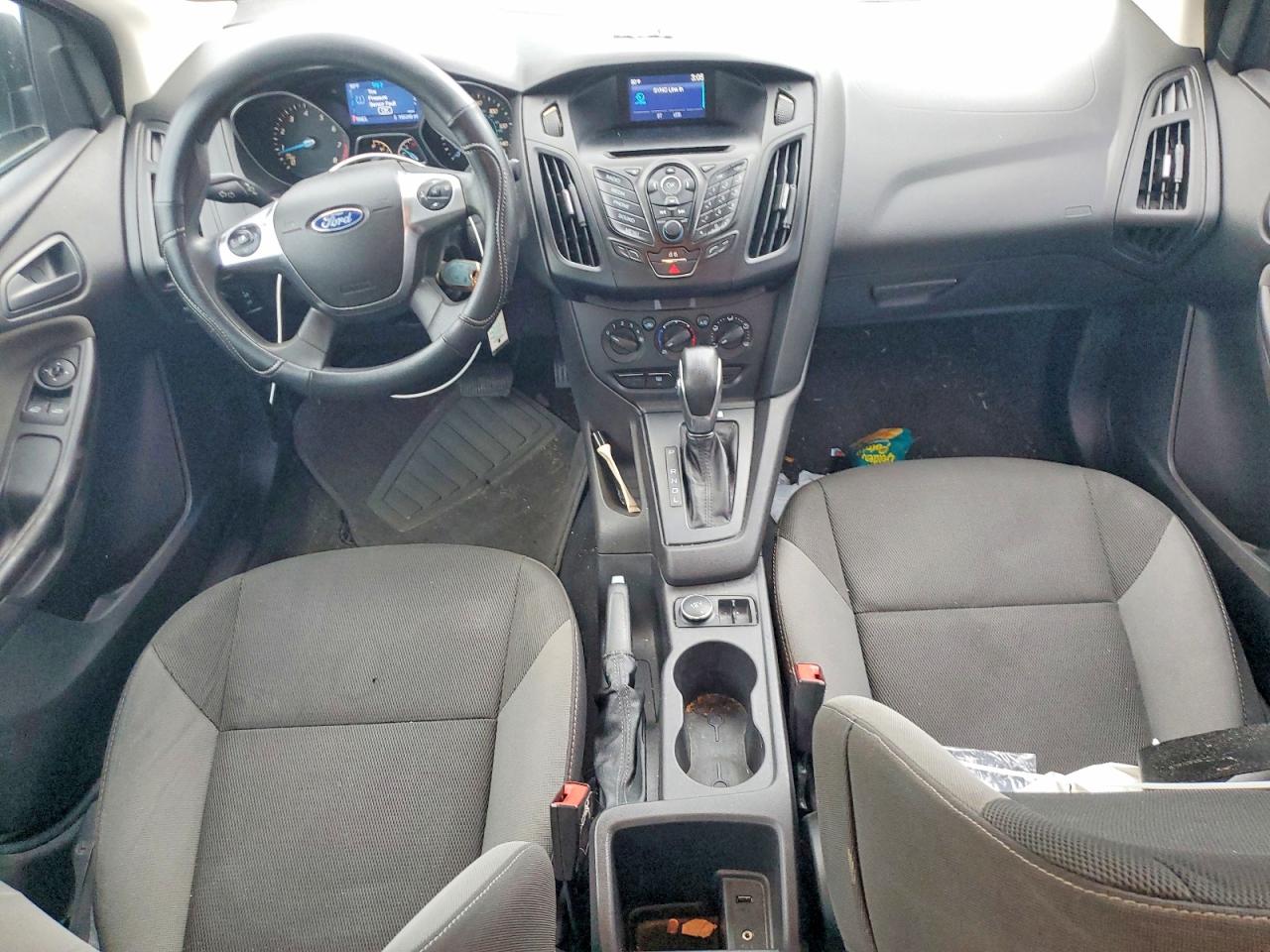 2014 Ford Focus S White vin: 1FADP3E24EL401023