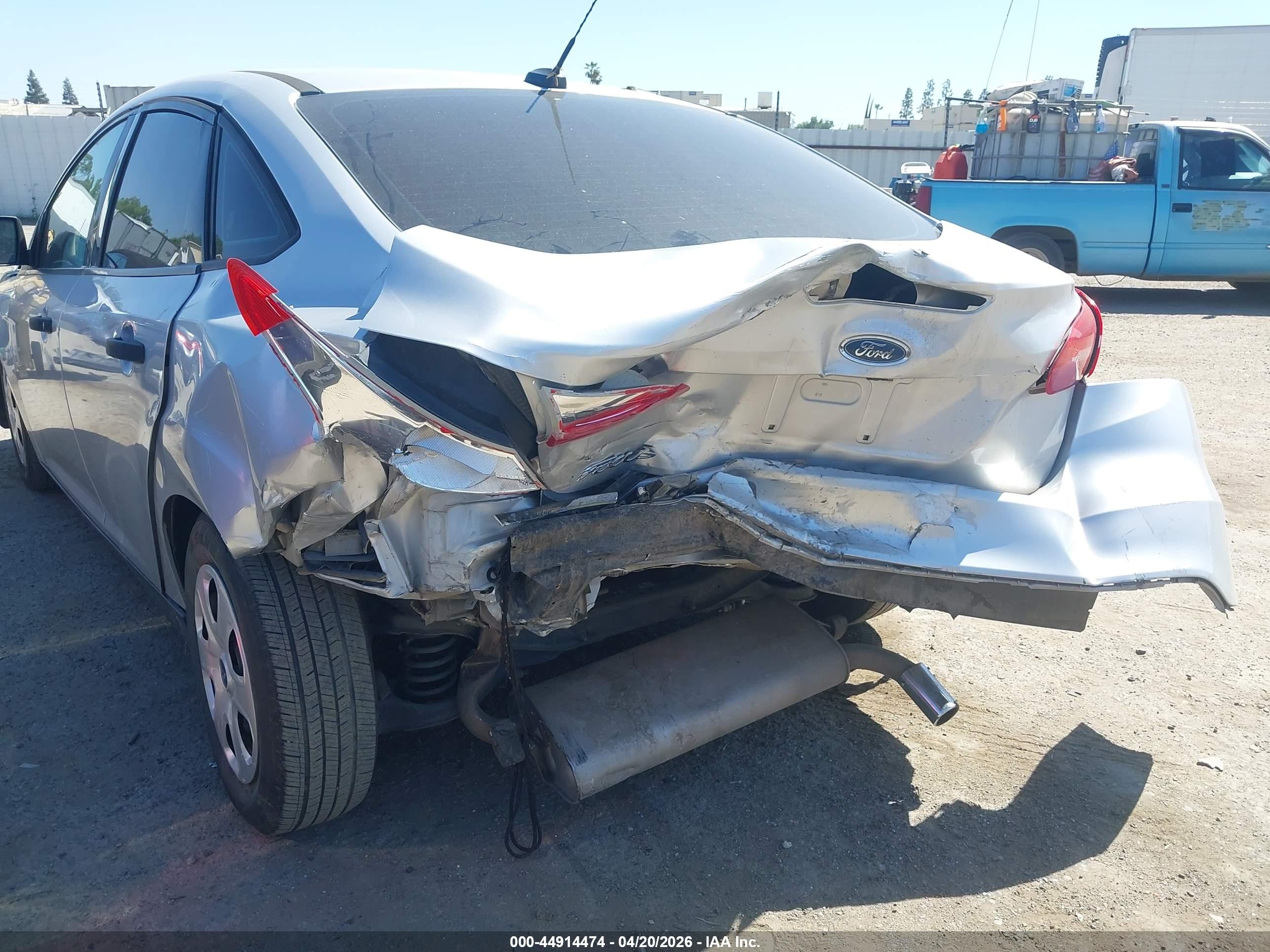 2015 Ford Focus S Silver vin: 1FADP3E24FL314854