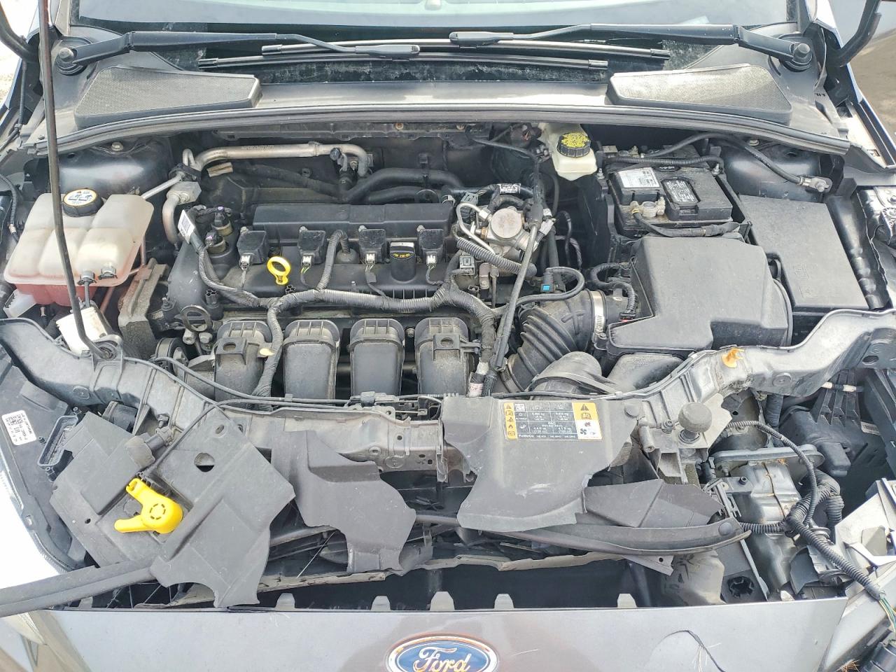 2017 Ford Focus S Серый vin: 1FADP3E24HL270390