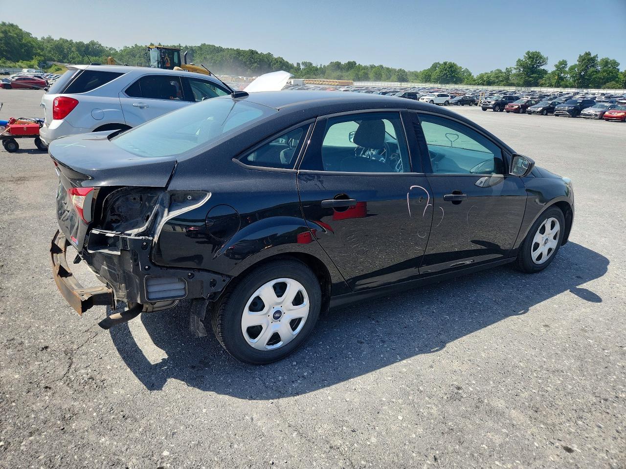 2013 Ford Focus S Black vin: 1FADP3E25DL206823