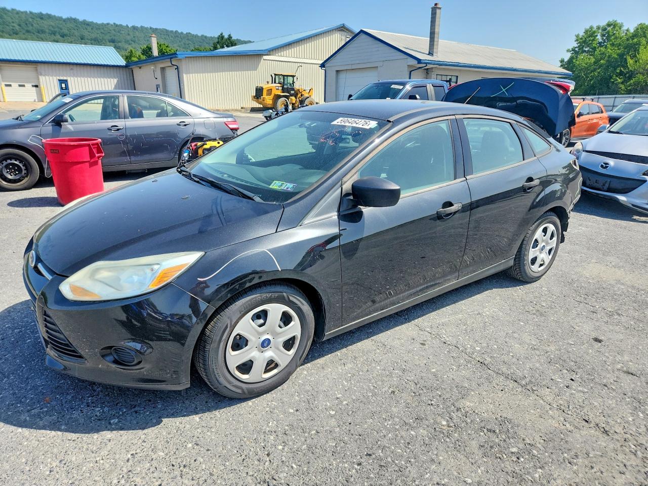 2013 Ford Focus S Black vin: 1FADP3E25DL206823