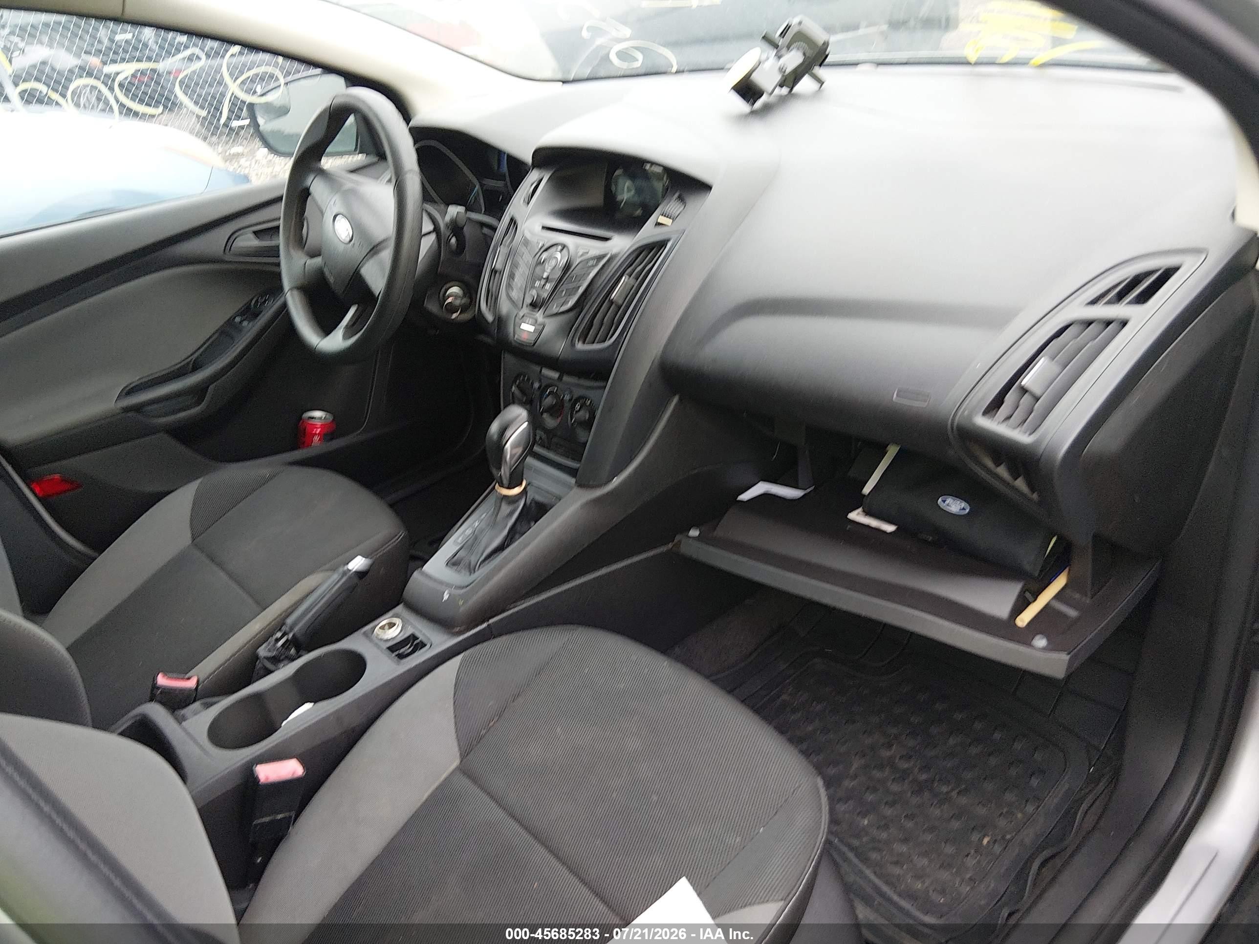 2013 Ford Focus S Серый vin: 1FADP3E25DL272286