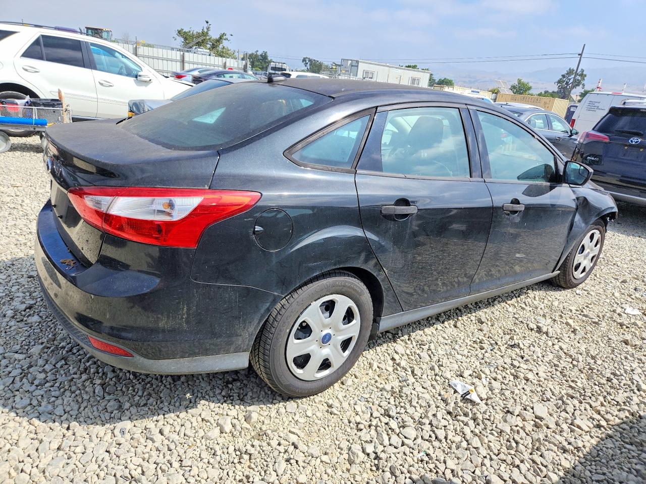 2014 Ford Focus S Black vin: 1FADP3E25EL391831