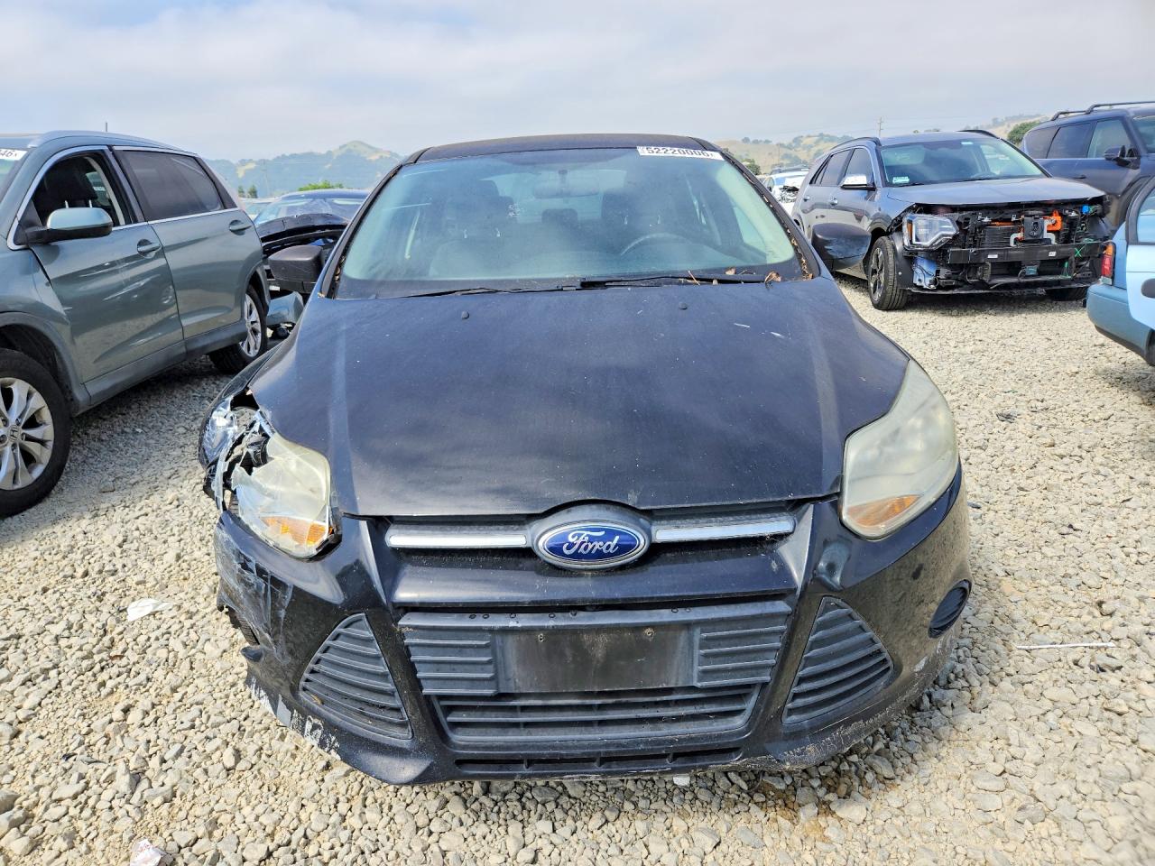 2014 Ford Focus S Black vin: 1FADP3E25EL391831