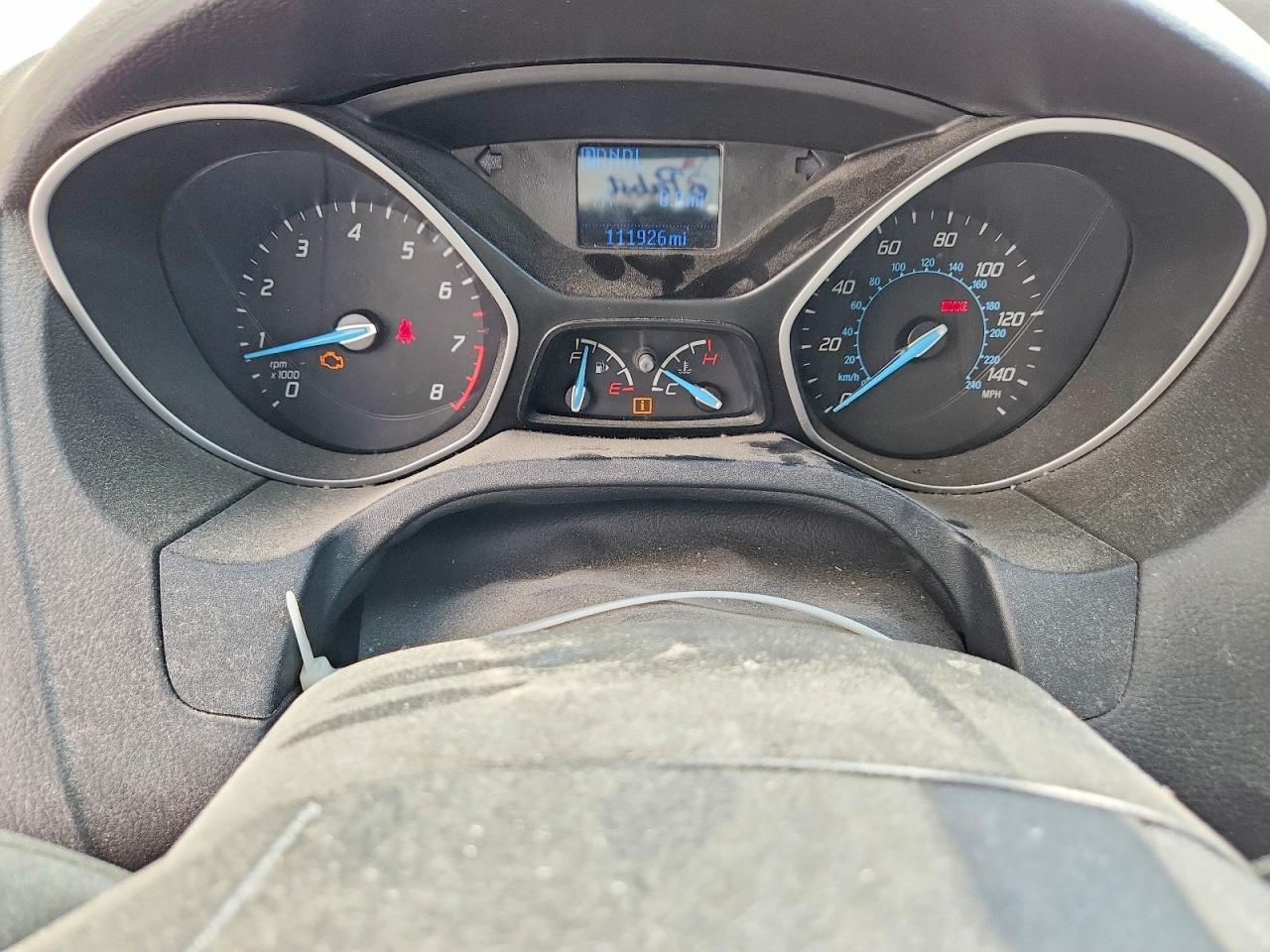 2014 Ford Focus S White vin: 1FADP3E25EL410264