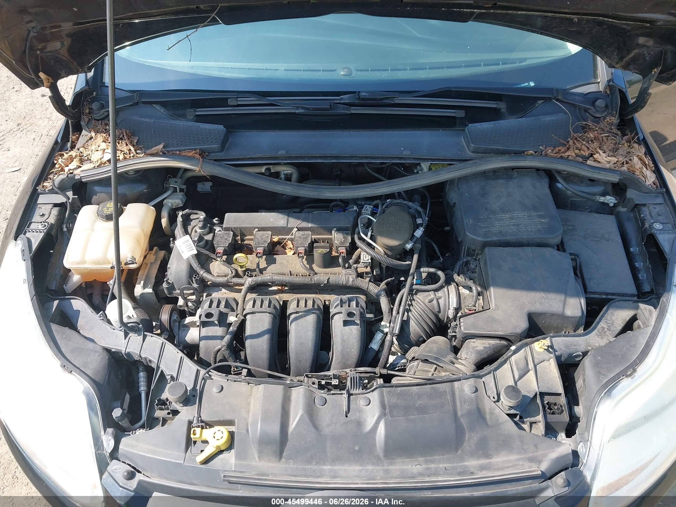 2014 Ford Focus S Black vin: 1FADP3E25EL451705