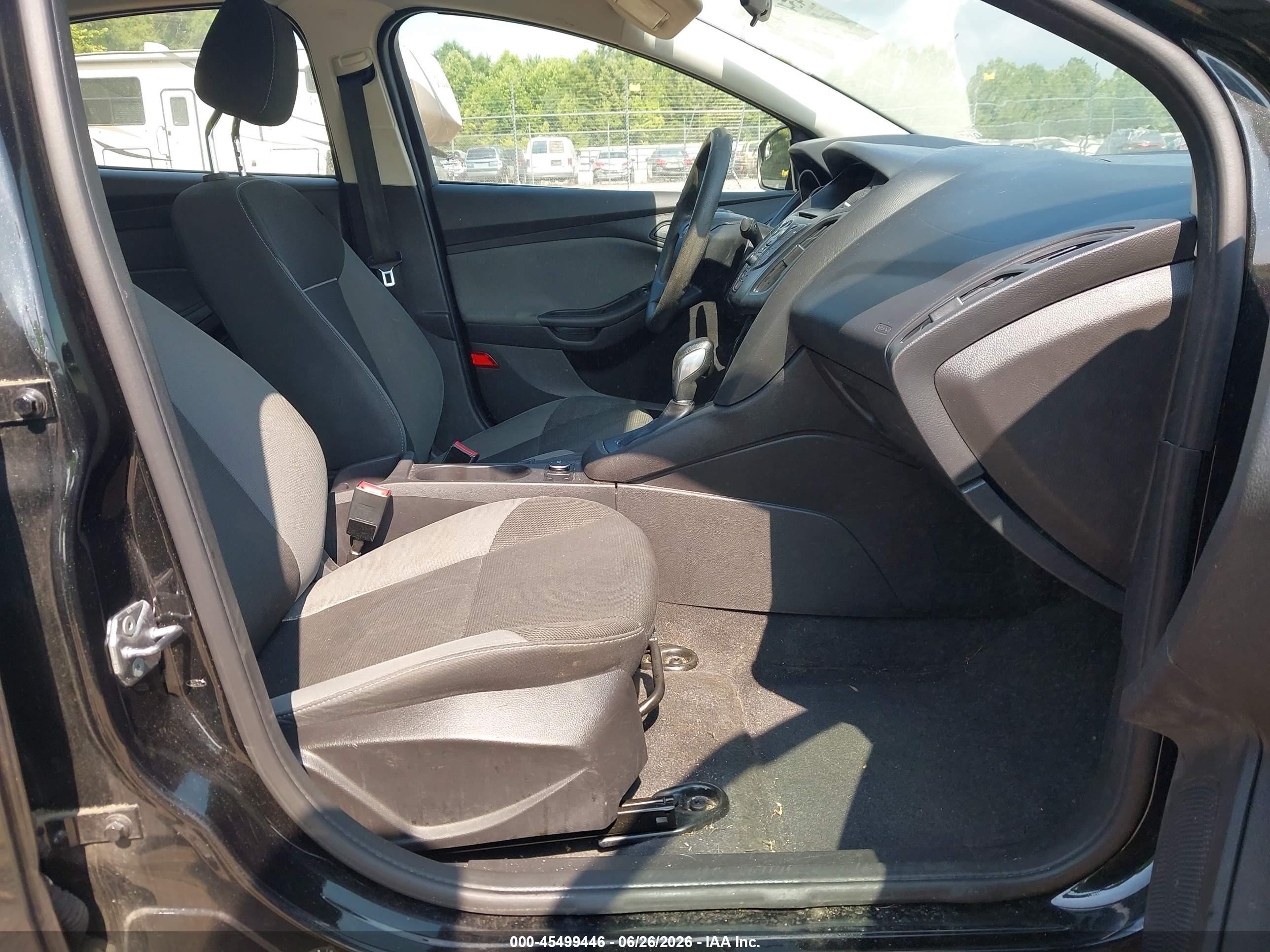 2014 Ford Focus S Black vin: 1FADP3E25EL451705
