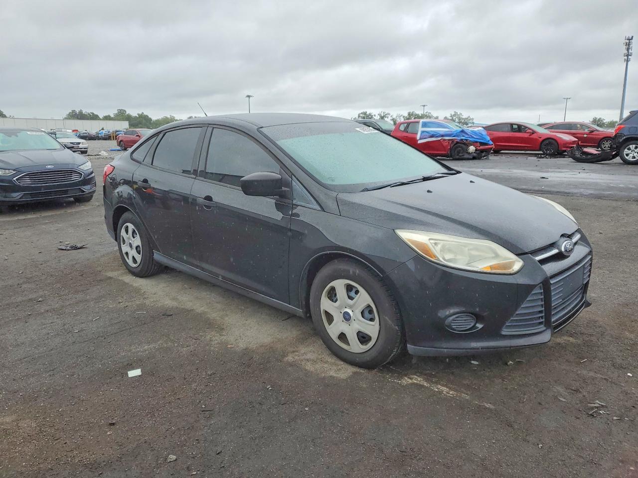 2013 Ford Focus S Black vin: 1FADP3E26DL312052