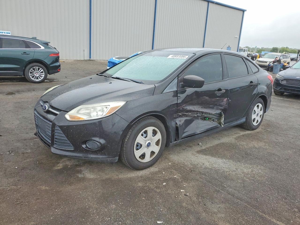 2013 Ford Focus S Black vin: 1FADP3E26DL312052