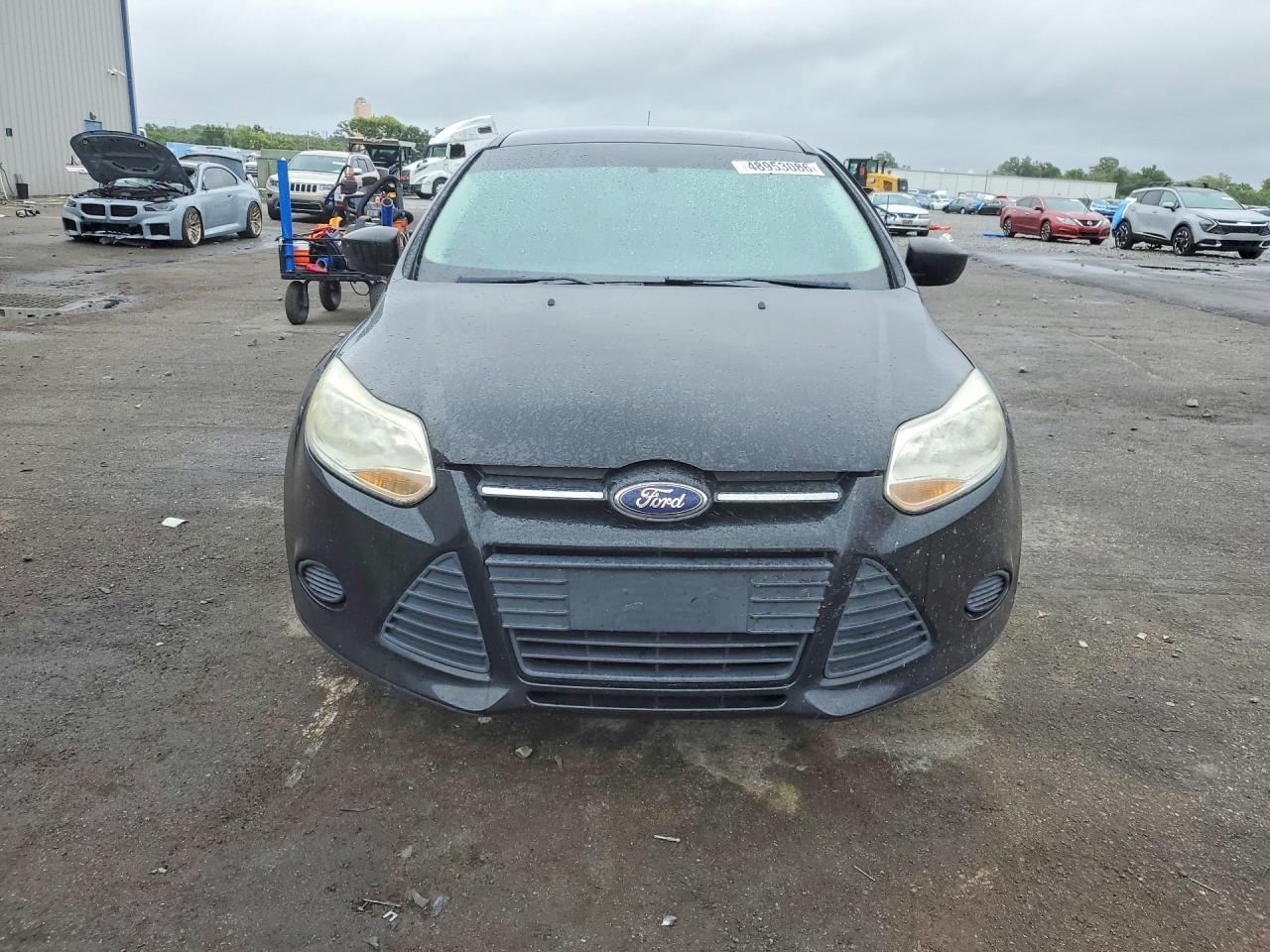 2013 Ford Focus S Black vin: 1FADP3E26DL312052