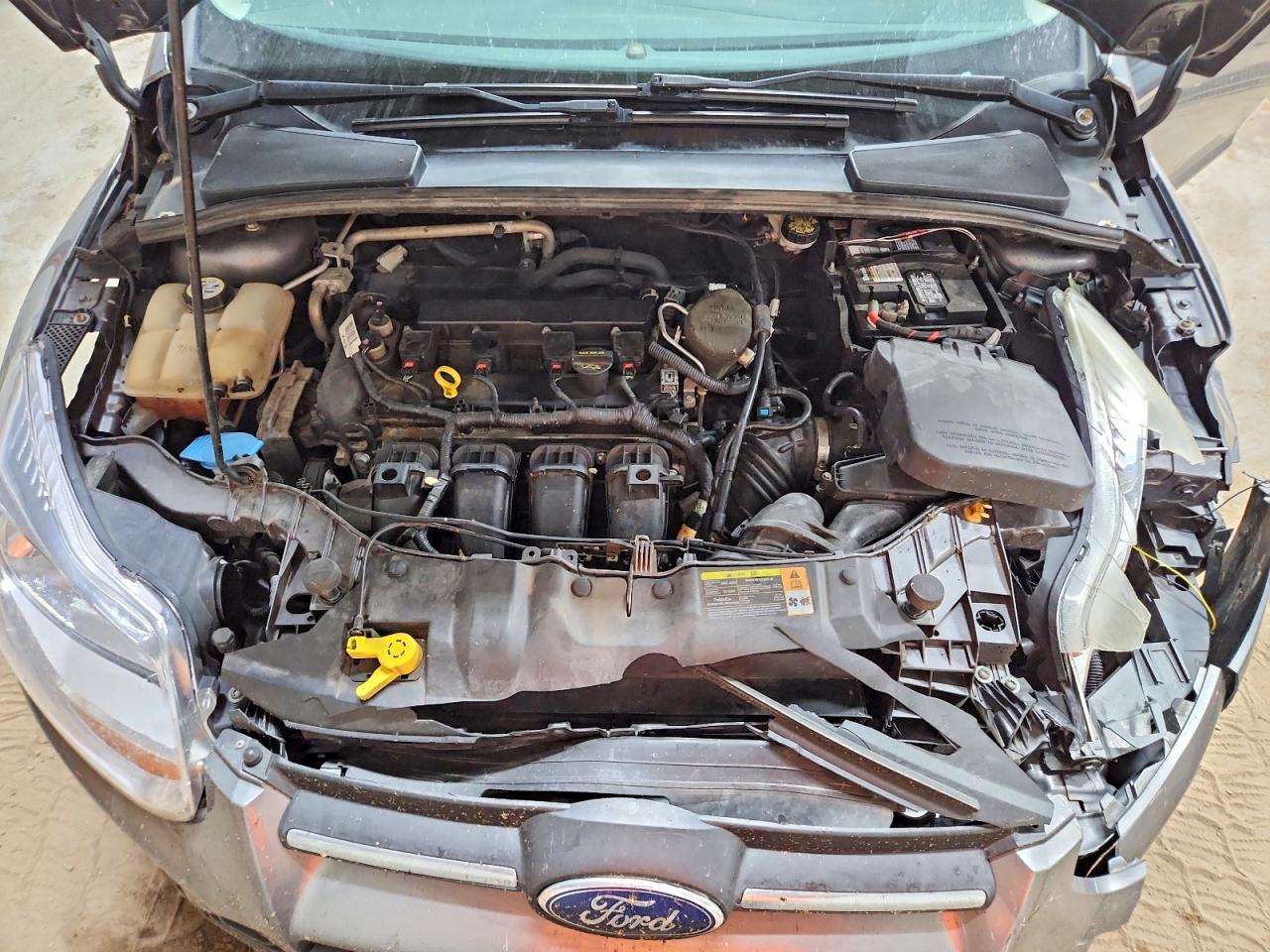 2013 Ford Focus S Gray vin: 1FADP3E26DL317705