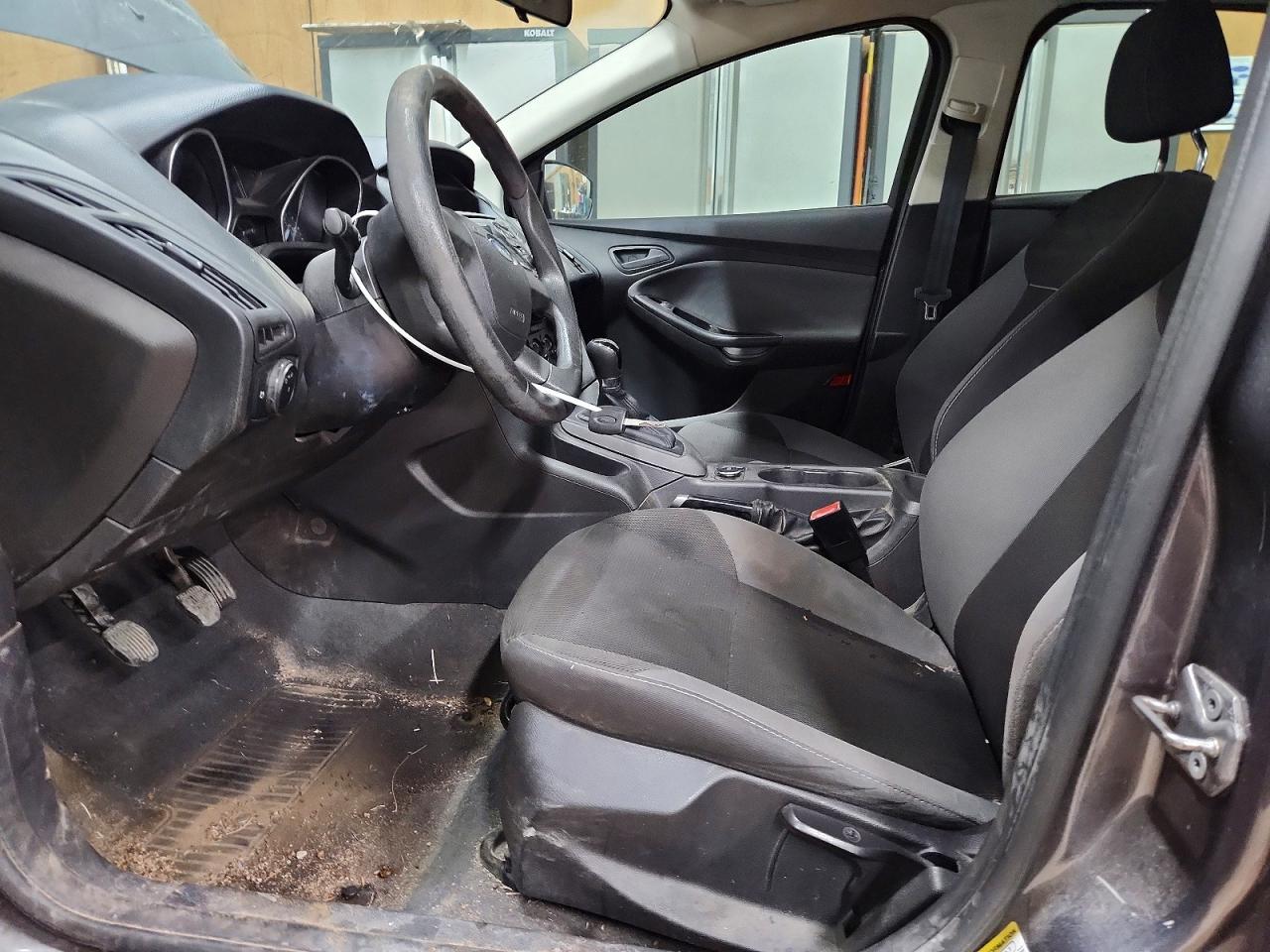 2013 Ford Focus S Gray vin: 1FADP3E26DL317705