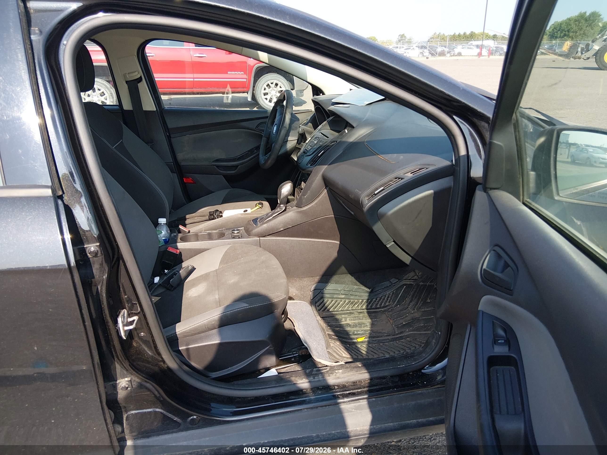 2014 Ford Focus S Black vin: 1FADP3E26EL119451