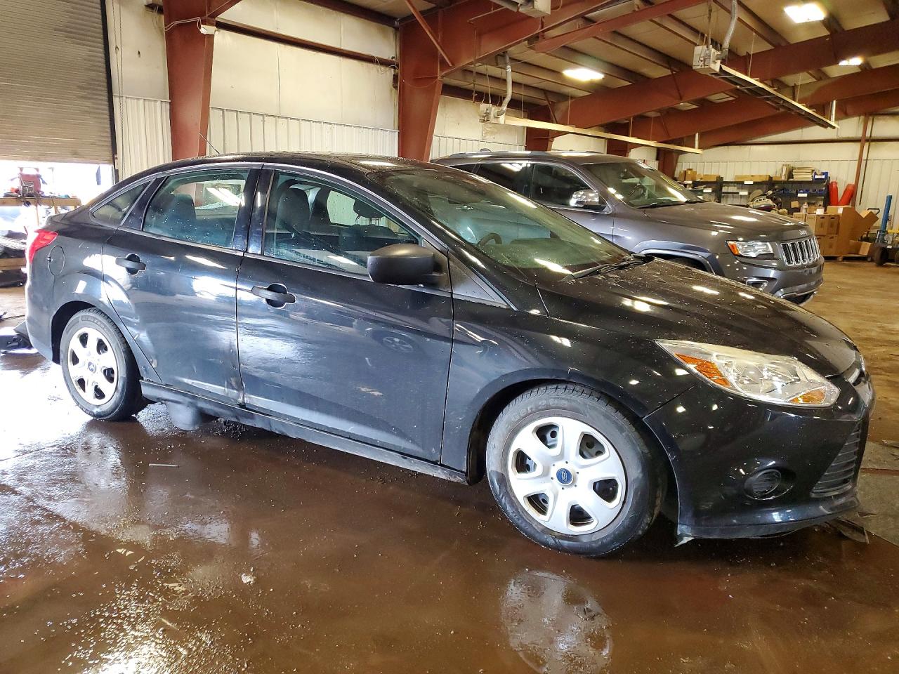 2014 Ford Focus S Black vin: 1FADP3E26EL254820
