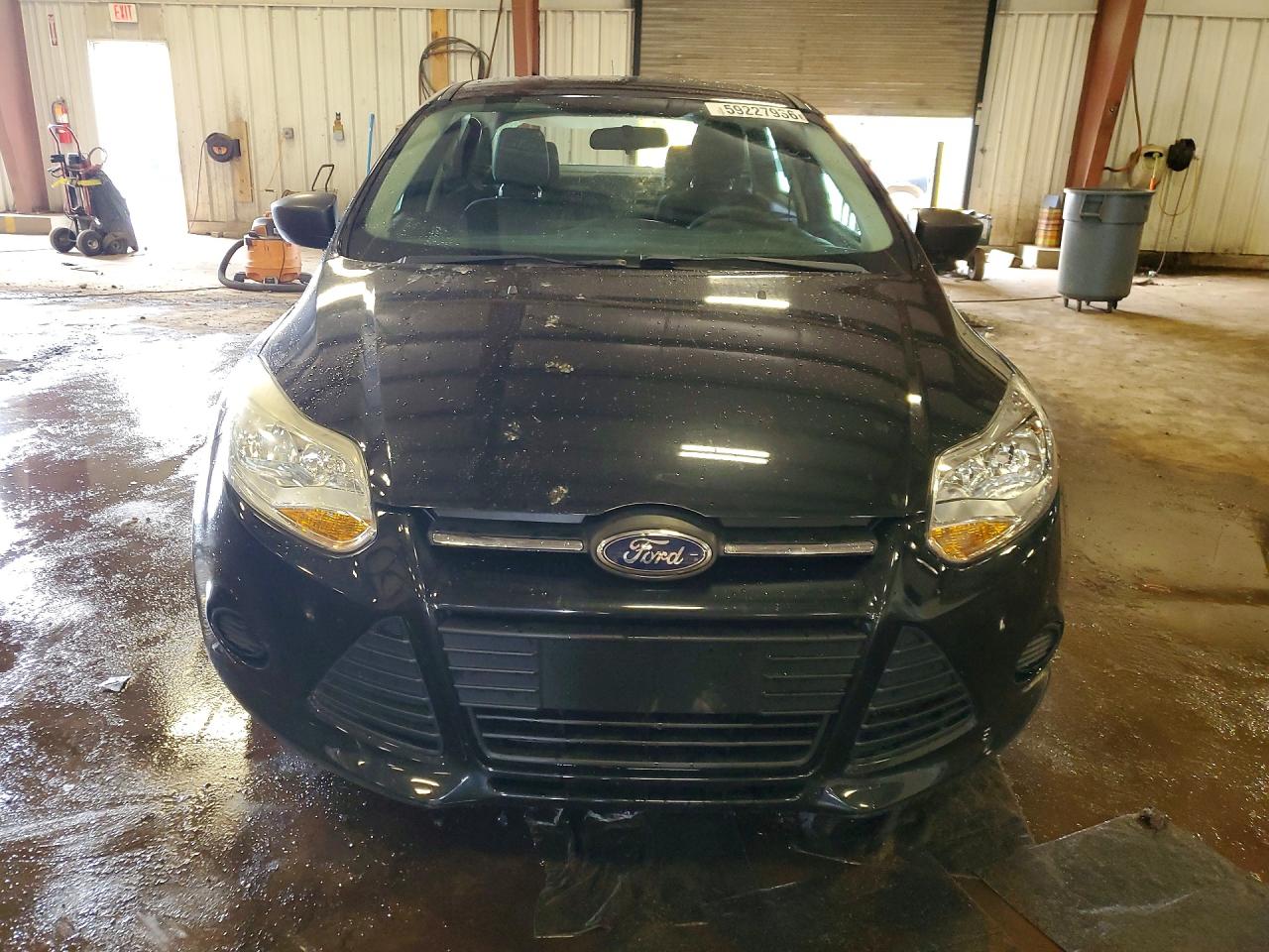 2014 Ford Focus S Black vin: 1FADP3E26EL254820
