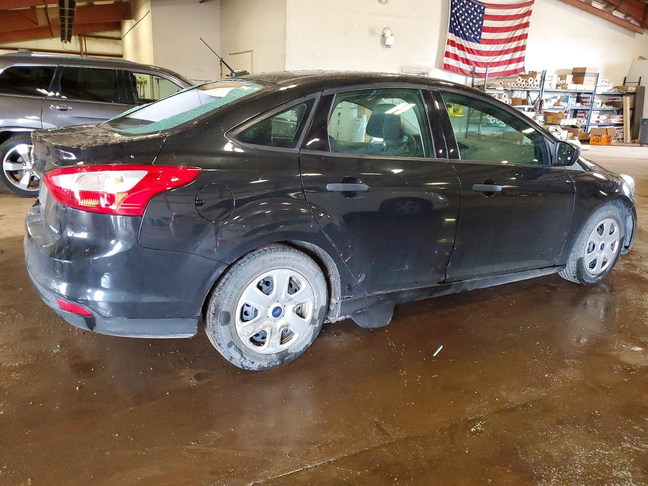 2014 Ford Focus S Black vin: 1FADP3E26EL254820