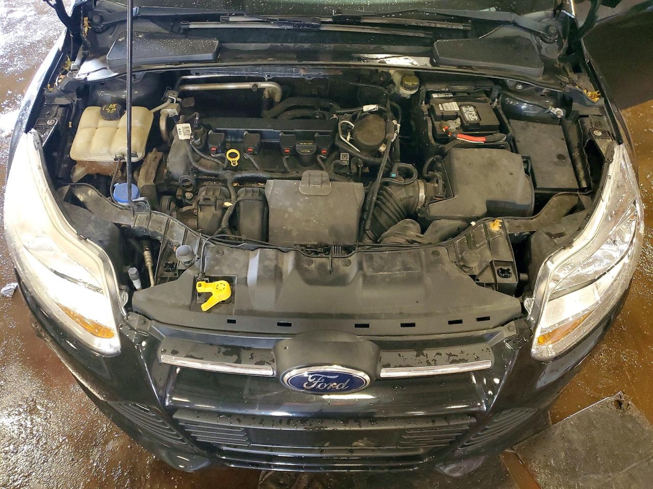 2014 Ford Focus S Black vin: 1FADP3E26EL254820