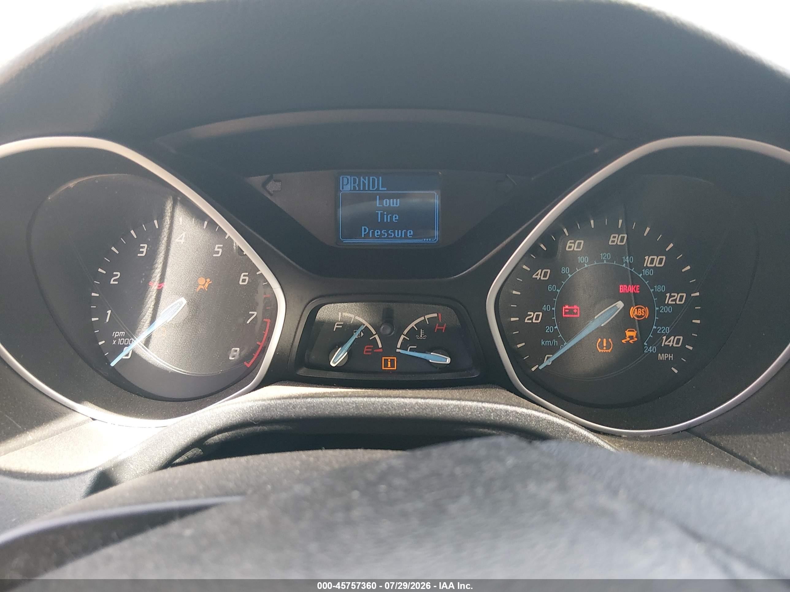 2014 Ford Focus S Gray vin: 1FADP3E26EL270273