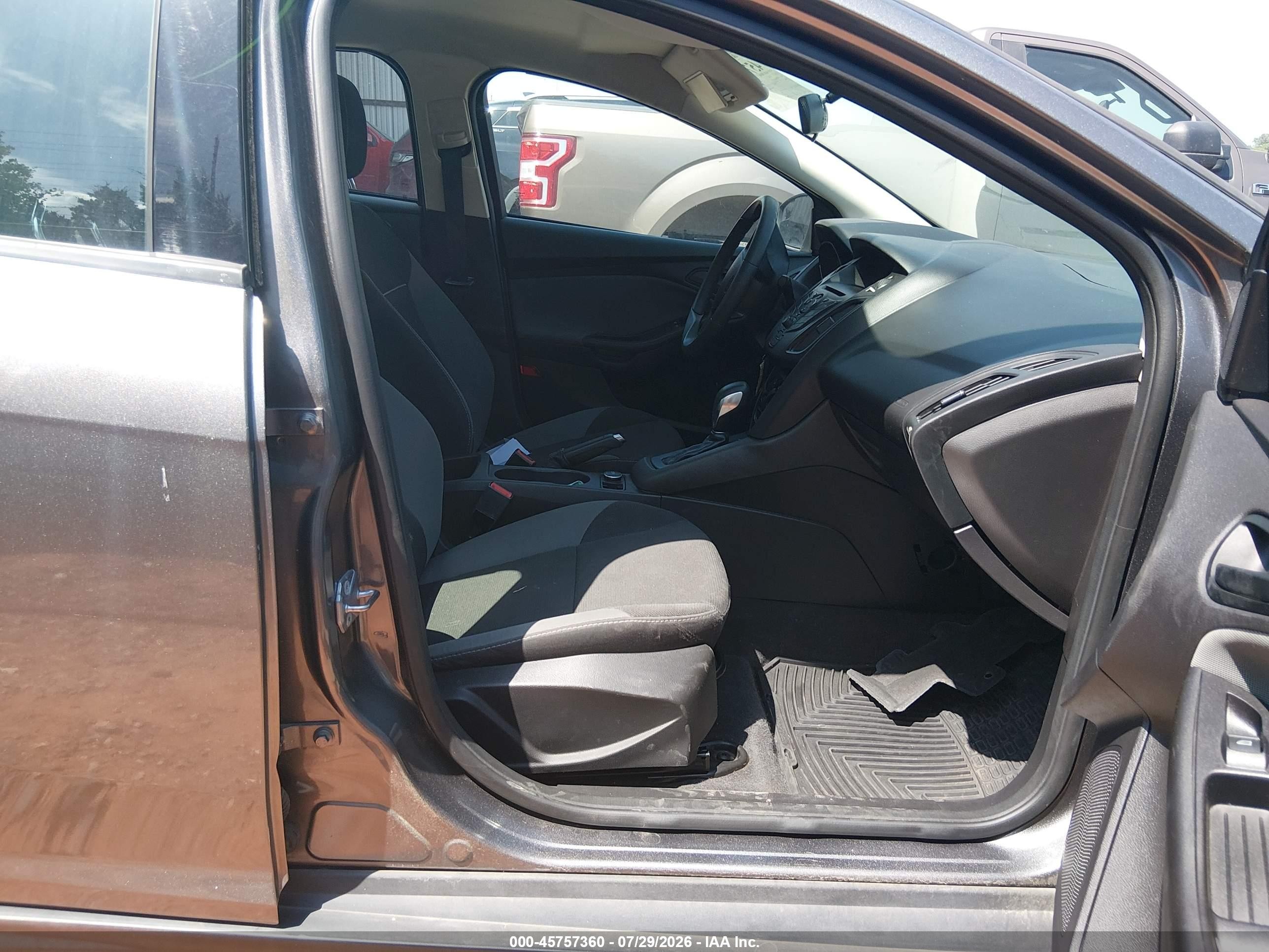 2014 Ford Focus S Gray vin: 1FADP3E26EL270273