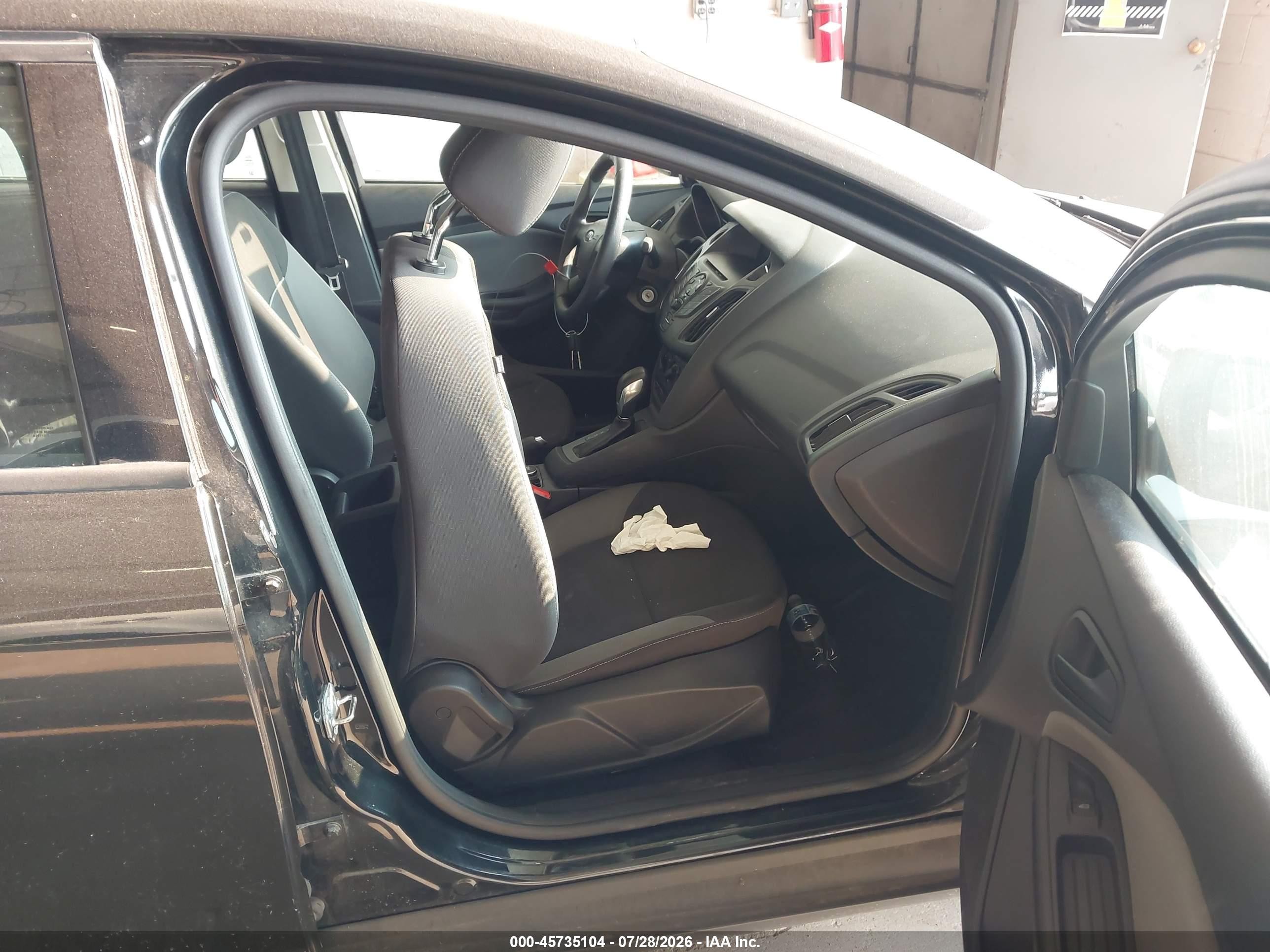 2014 Ford Focus S Gray vin: 1FADP3E26EL369076