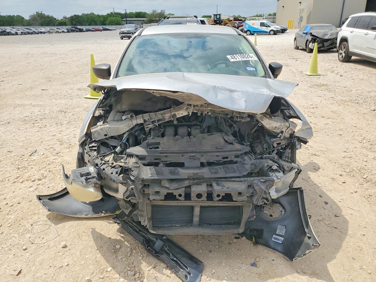 2014 Ford Focus S Silver vin: 1FADP3E26EL440227