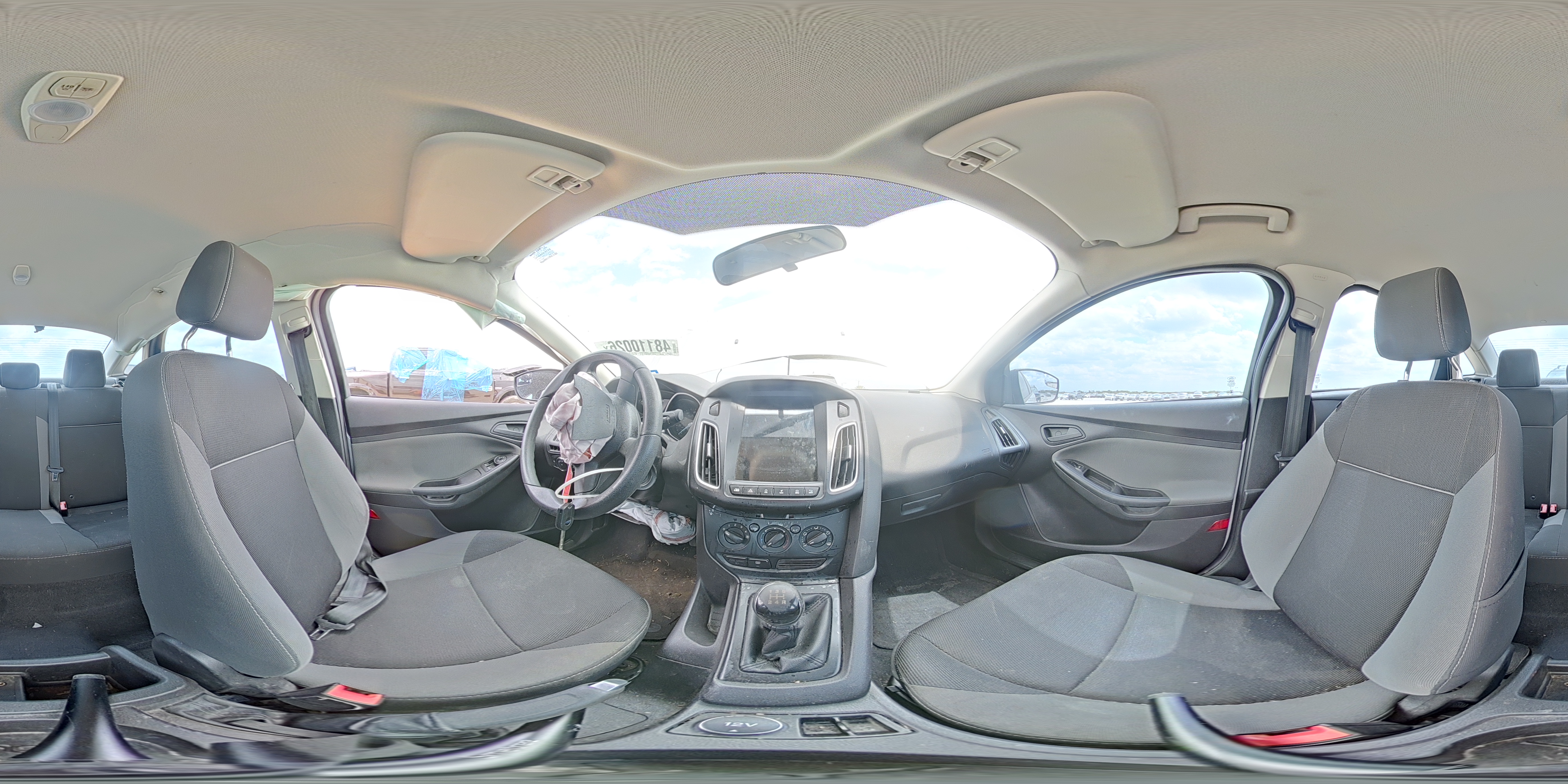 2014 Ford Focus S Silver vin: 1FADP3E26EL440227