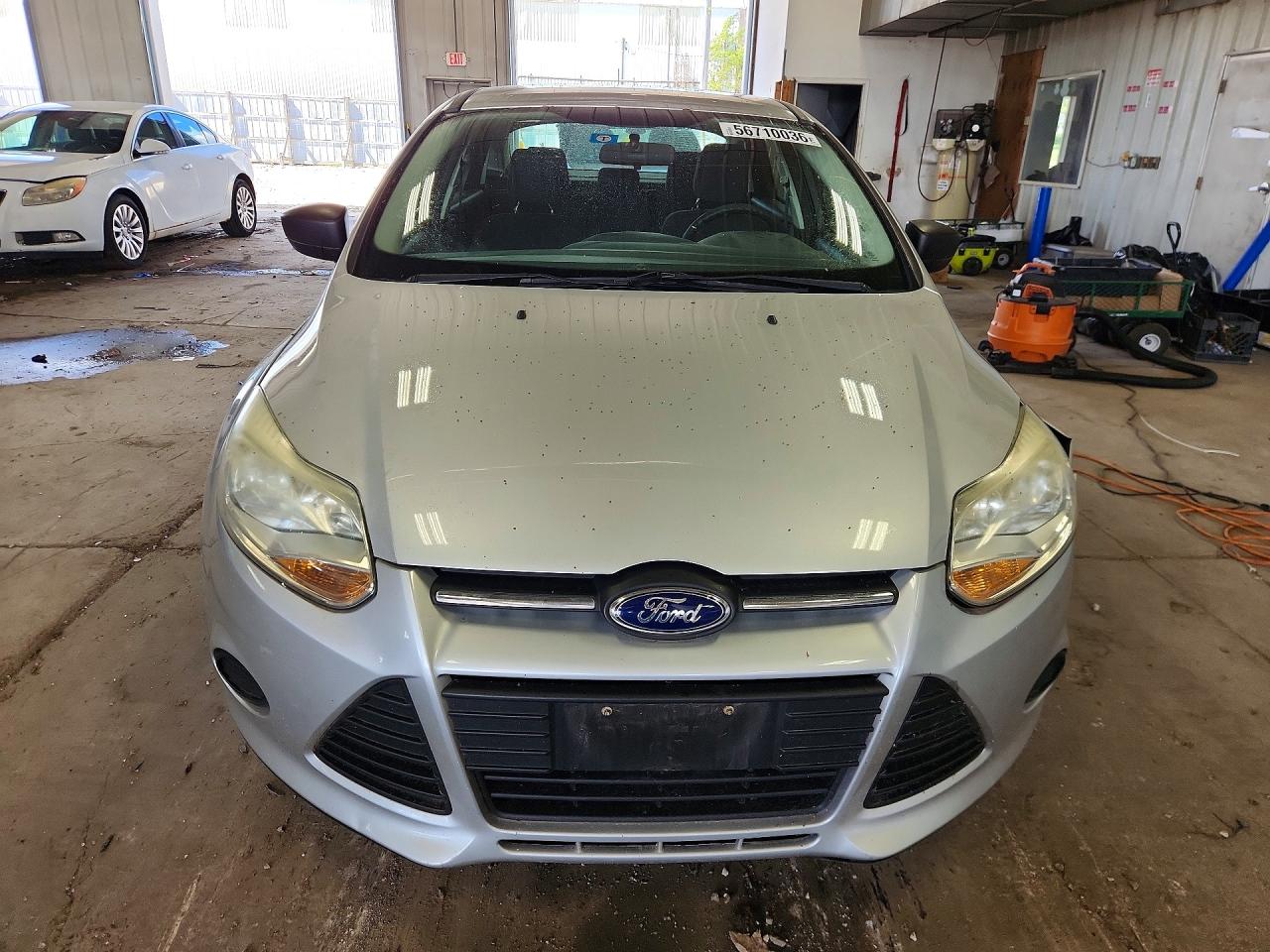 2014 Ford Focus S Silver vin: 1FADP3E26EL451194