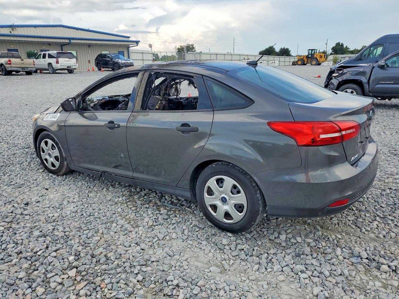 2015 Ford Focus S Black vin: 1FADP3E26FL271313