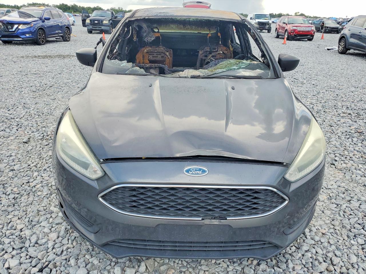 2015 Ford Focus S Black vin: 1FADP3E26FL271313