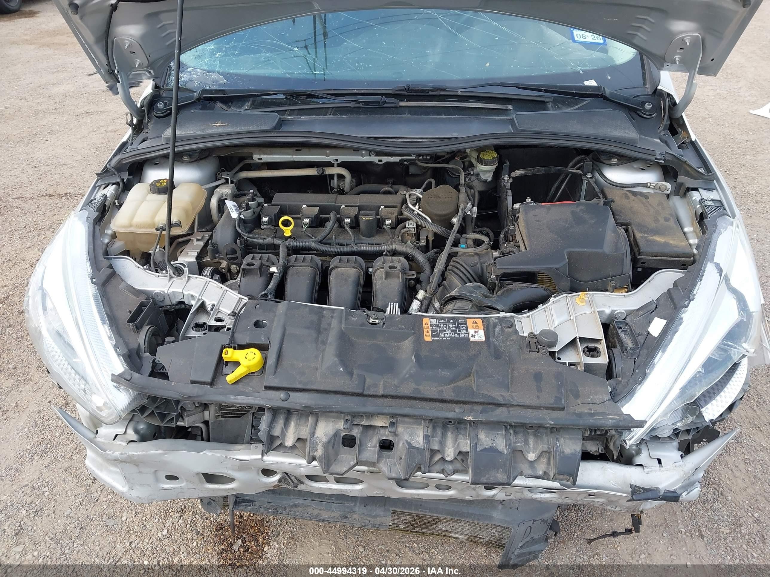 2015 Ford Focus S Silver vin: 1FADP3E26FL299676
