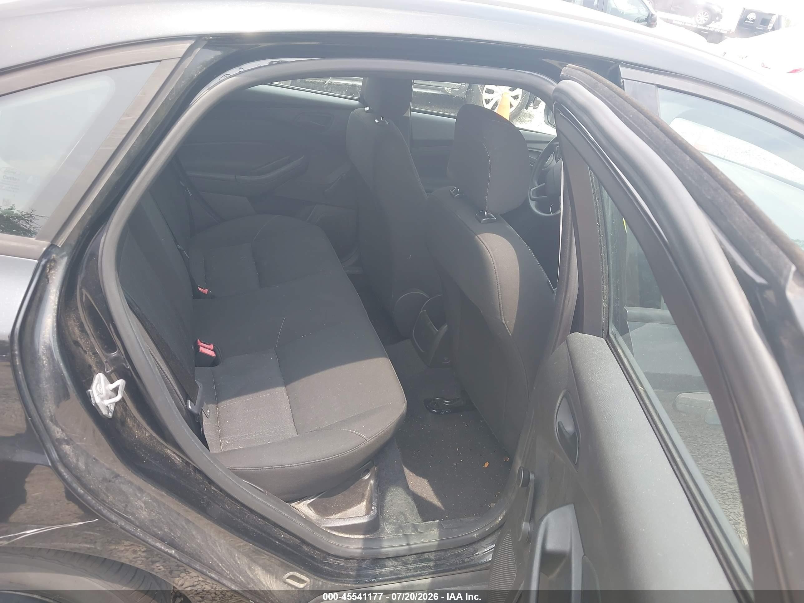 2015 Ford Focus S Black vin: 1FADP3E26FL373954