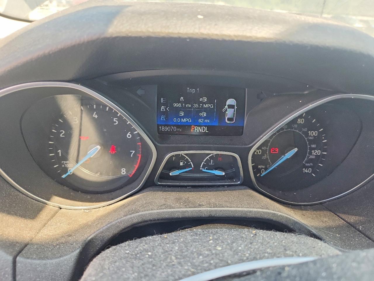 2016 Ford Focus S Gray vin: 1FADP3E26GL241407