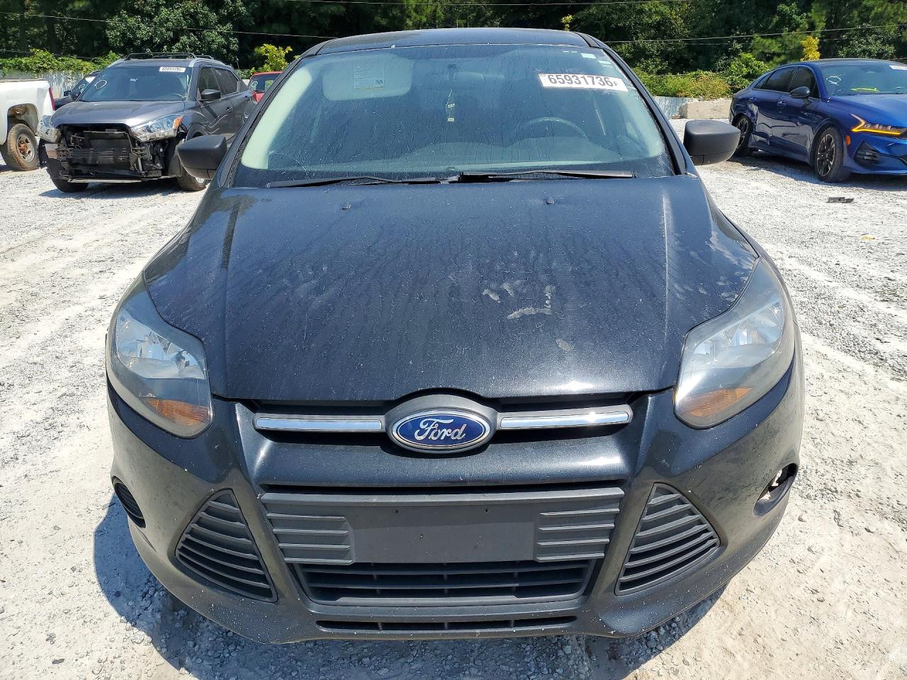 2013 Ford Focus S Черный vin: 1FADP3E27DL120977