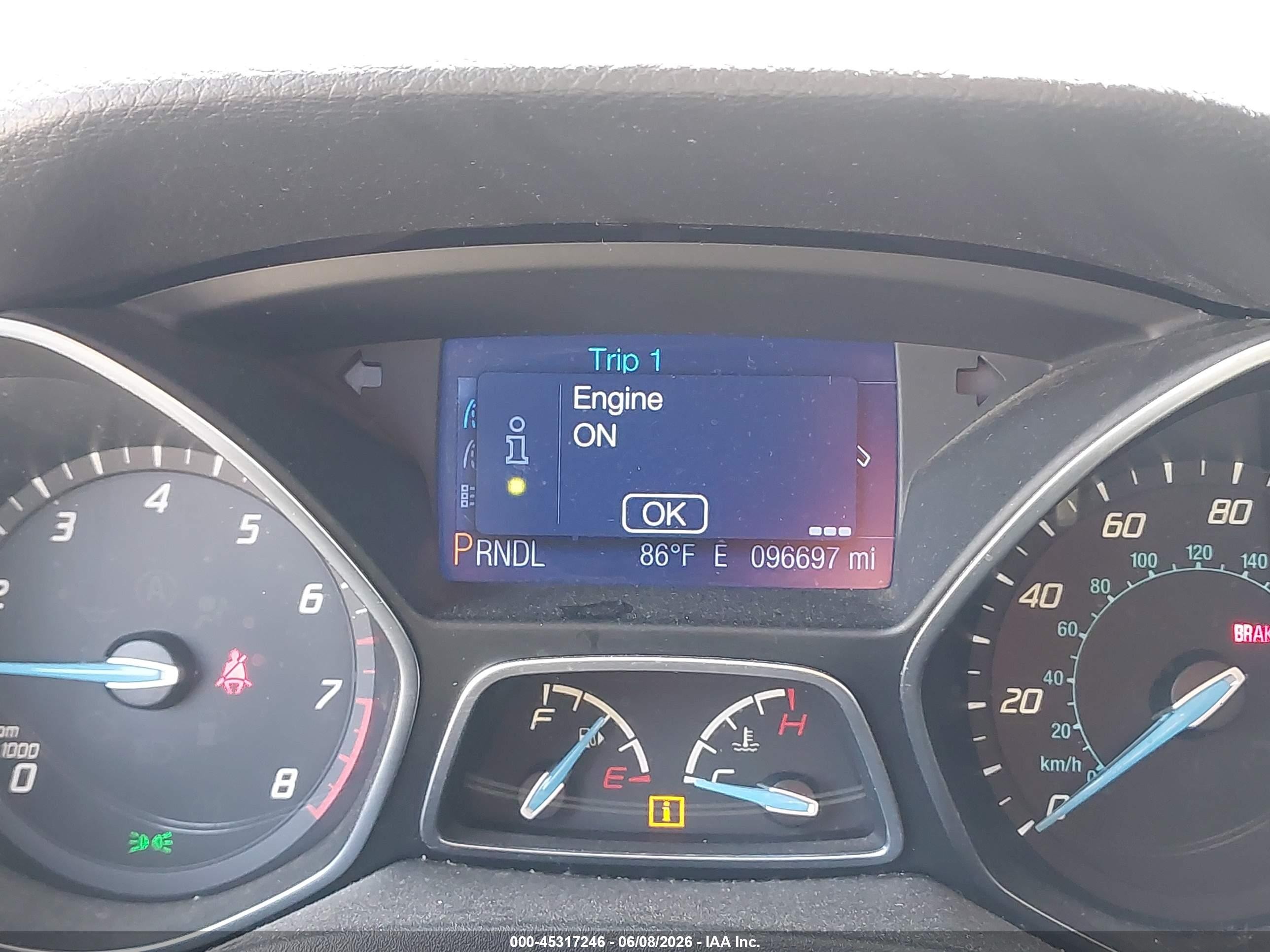 2013 Ford Focus S White vin: 1FADP3E27DL264111