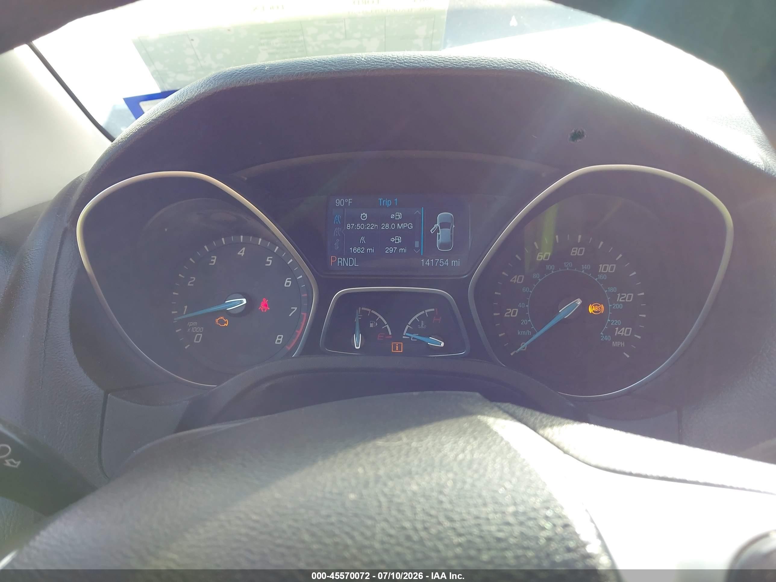 2014 Ford Focus S Gray vin: 1FADP3E27EL254051