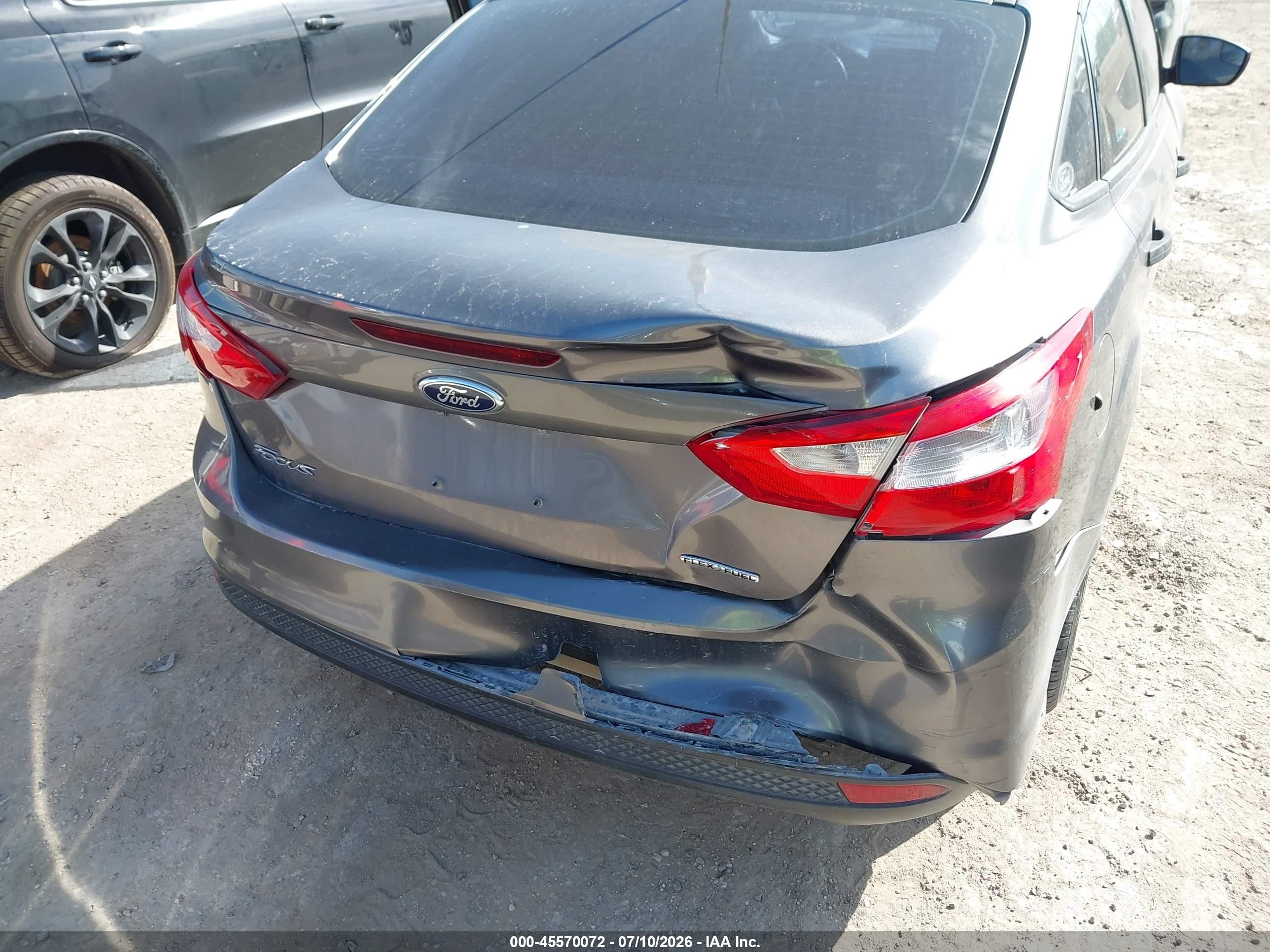 2014 Ford Focus S Gray vin: 1FADP3E27EL254051