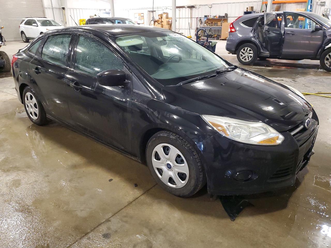 2014 Ford Focus S Black vin: 1FADP3E27EL330707