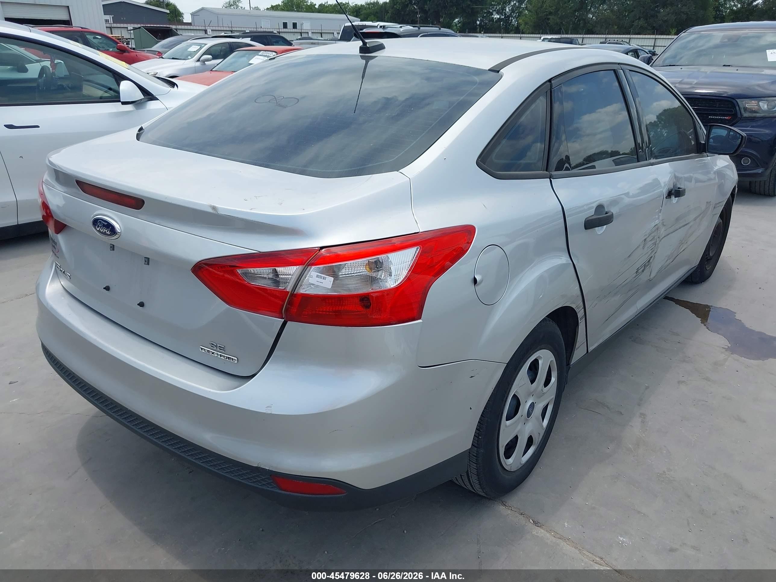2014 Ford Focus S Silver vin: 1FADP3E27EL432508