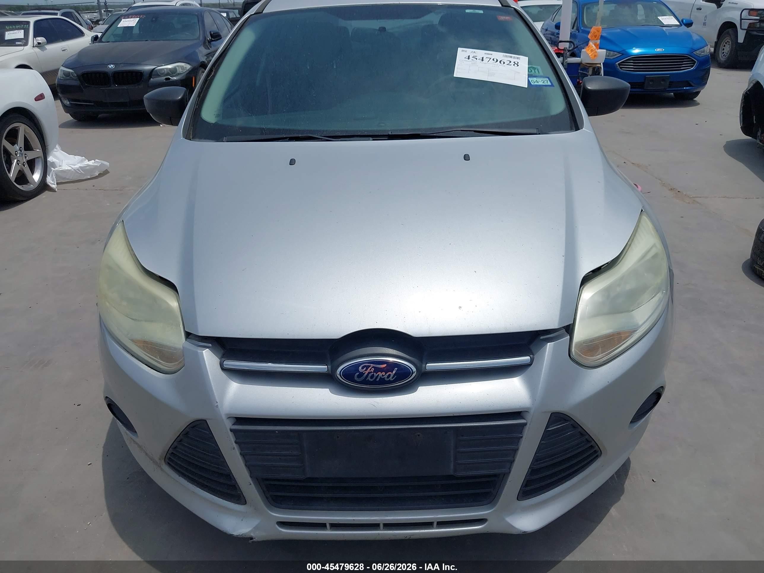 2014 Ford Focus S Silver vin: 1FADP3E27EL432508