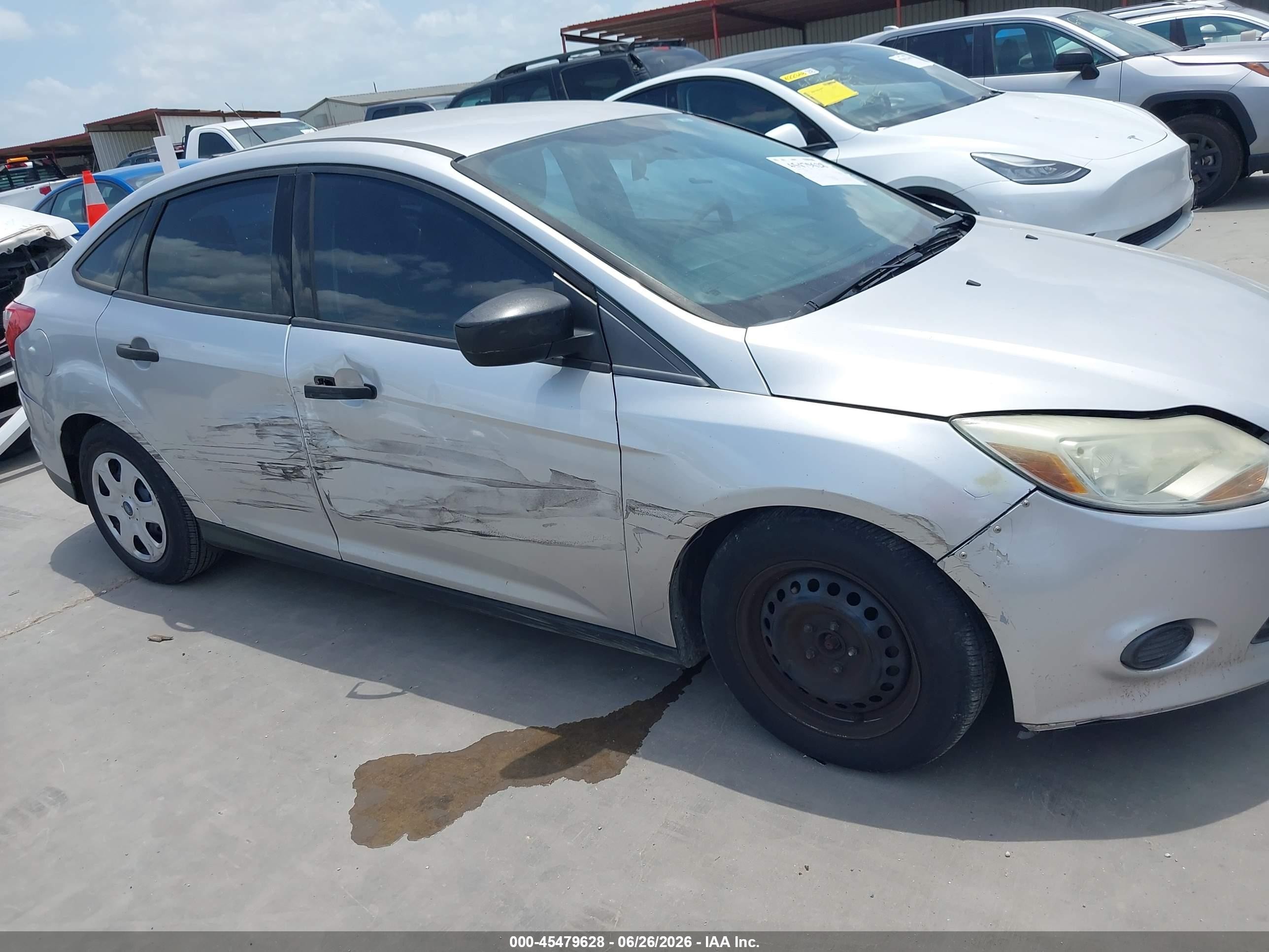 2014 Ford Focus S Silver vin: 1FADP3E27EL432508