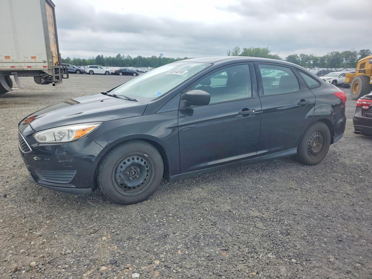 2015 Ford Focus S Black vin: 1FADP3E27FL270395