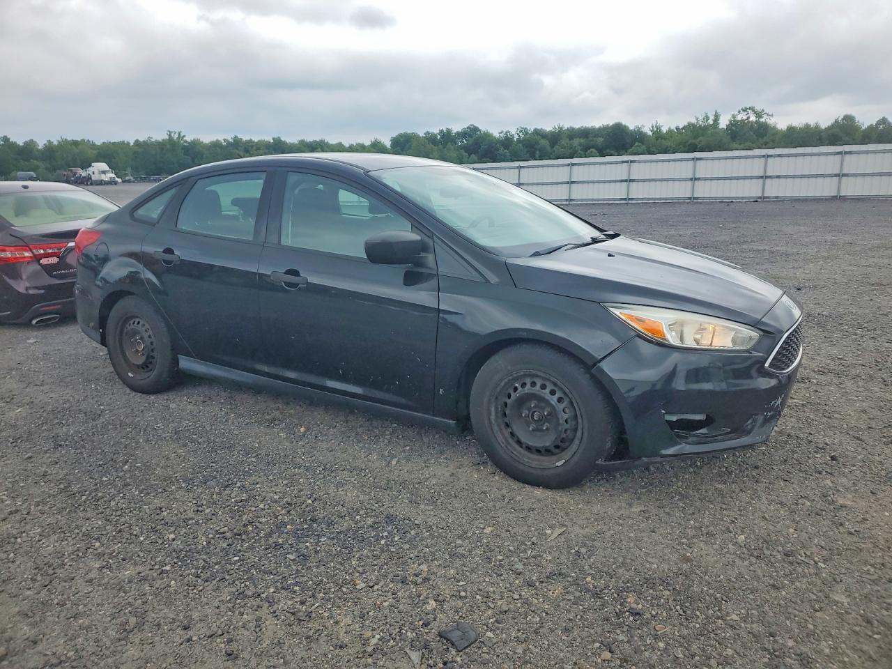 2015 Ford Focus S Black vin: 1FADP3E27FL270395