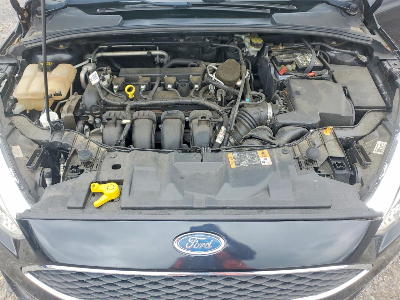 2015 Ford Focus S Black vin: 1FADP3E27FL270395