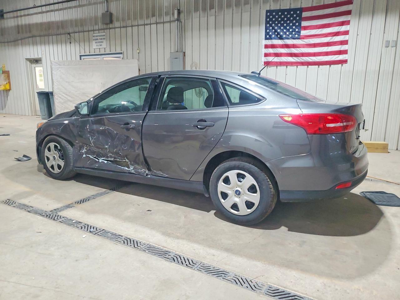 2015 Ford Focus S Charcoal vin: 1FADP3E27FL272759
